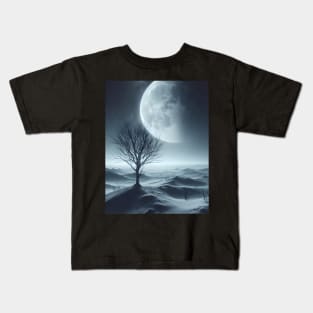 Desolate winter landscape Kids T-Shirt